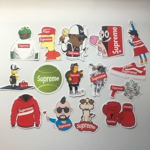15 Supreme Stickers